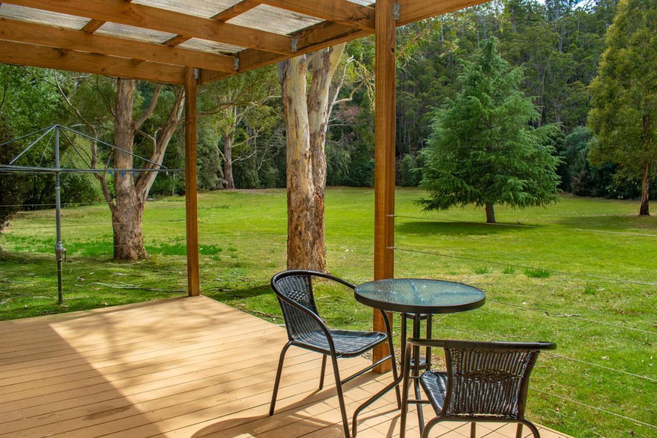 Russell Falls Holiday Cottages National Park Eksteriør bilde