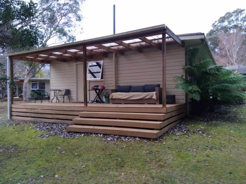 Russell Falls Holiday Cottages National Park Eksteriør bilde